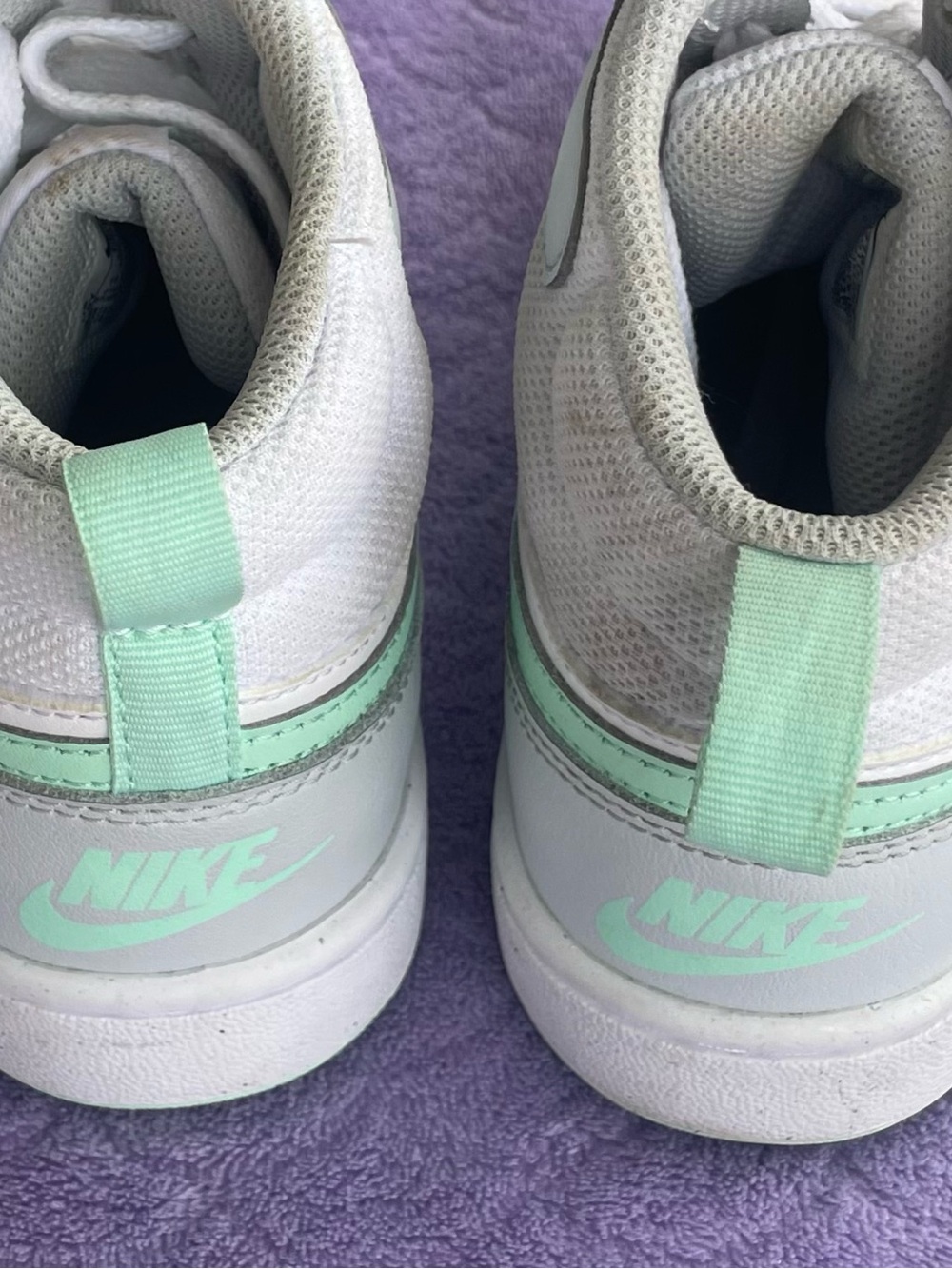 EUC Nike G Court Borough Mid 2 Sneakers Size Big Girl 3.5(W-5) - Picture 6 of 9